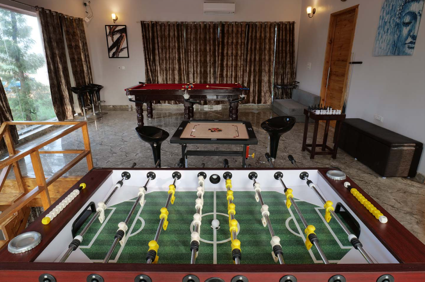 Lobby with Indoor Games